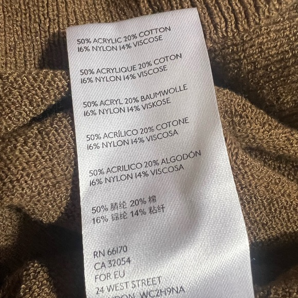 Free People Work From Home Women Pullover Sweater Top Mushroom Small - Picture 12 of 12